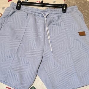 Amazon Essentials Light Blue Athletic Shorts